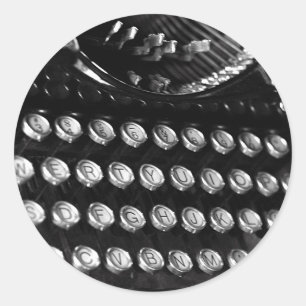 Sticker Rond Clé de frappe