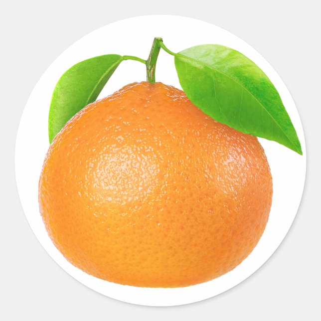 Sticker Rond Clementine (Devant)