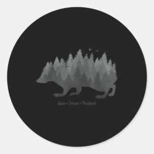 Sticker Rond Climat De l'environnement Protection I Nature Héri