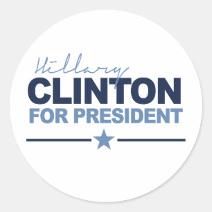 Sticker Rond CLINTON 2016 SIGNERICA -.png