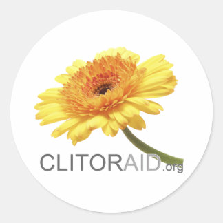Sticker Rond Clitoraid.org