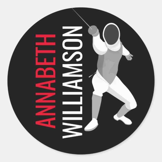 Sticker Rond Clôture (Devant)