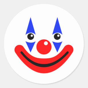 Autocollants Stickers Anniversaire Clowns Zazzle Fr