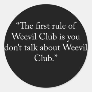 Sticker Rond club