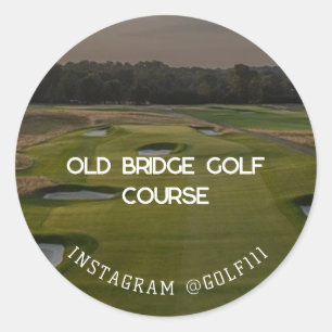 Sticker Rond Club de golf