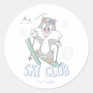 Sticker Rond Club de ski Baby SYLVESTER™
