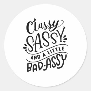 Sticker Rond Cly Sy Et Un Petit Cadeau De Motivation Mauvais-y