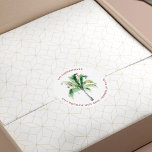 Sticker Rond Coastal Palm Tree Christmas Adresse de retour<br><div class="desc">Nous avons déplacé Palm Tree Christmas Retourner Adresse Classic Round Sticker vous pouvez facilement customiser en cliquant sur le bouton "Personnaliser". Un autocollant parfait pour les déplacements et les vacances pour la famille qui déménage sur la côte pendant les vacances,  temporairement ou définitivement</div>