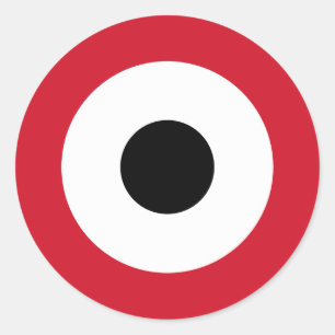 Sticker Rond Cocarde de l'armée de l'air égyptienne