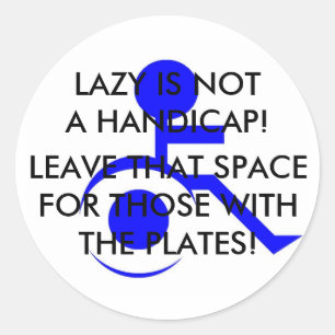 STICKER ROND COCHEZ CE MESSAGE OÙ IL APPARTIENT!