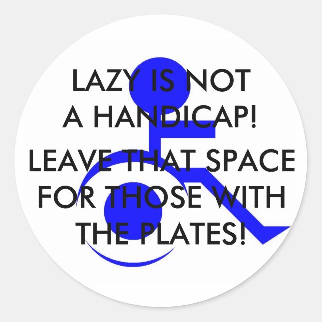 STICKER ROND COCHEZ CE MESSAGE OÙ IL APPARTIENT! (Devant)