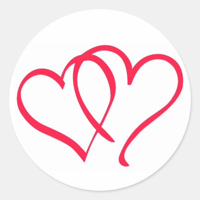 Sticker Rond coeur (Devant)
