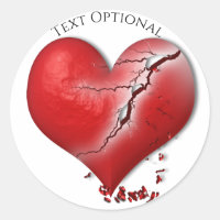 Coeur brisé anti Saint Valentin