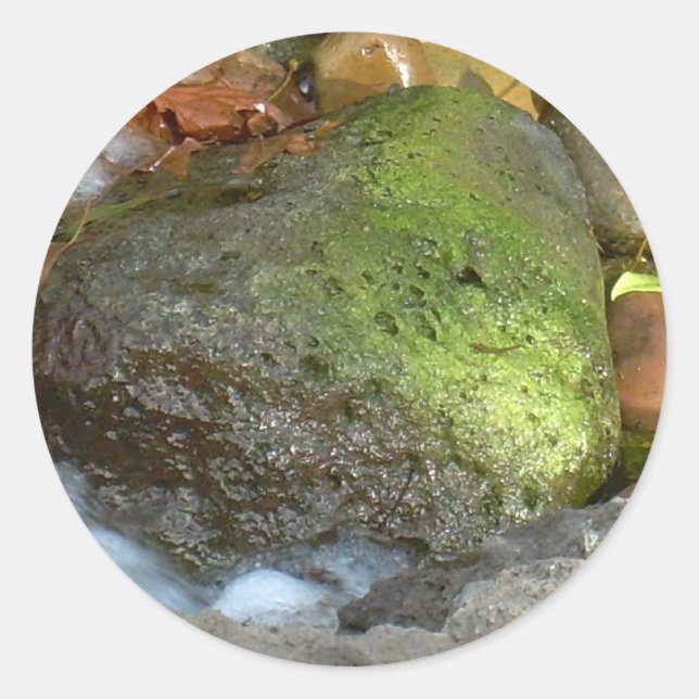 STICKER ROND COEUR D'AMOUR CHALEUREUX (Devant)