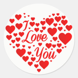 STICKER ROND ***COEUR GALORE***