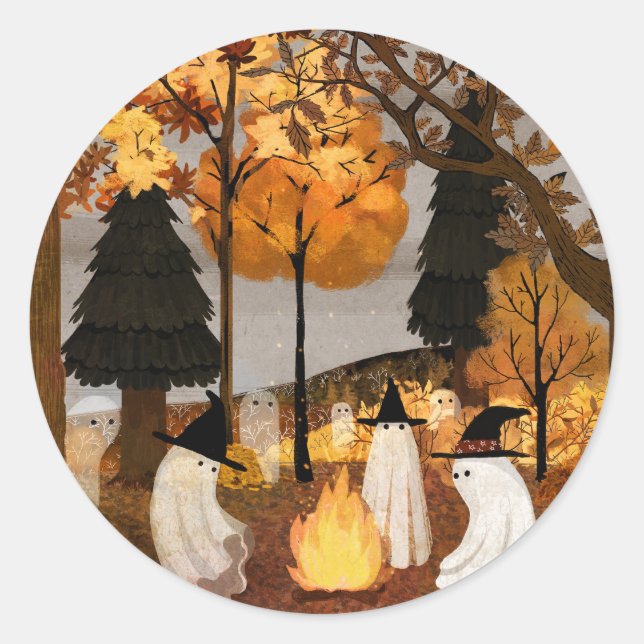 Sticker Rond coincé (Devant)