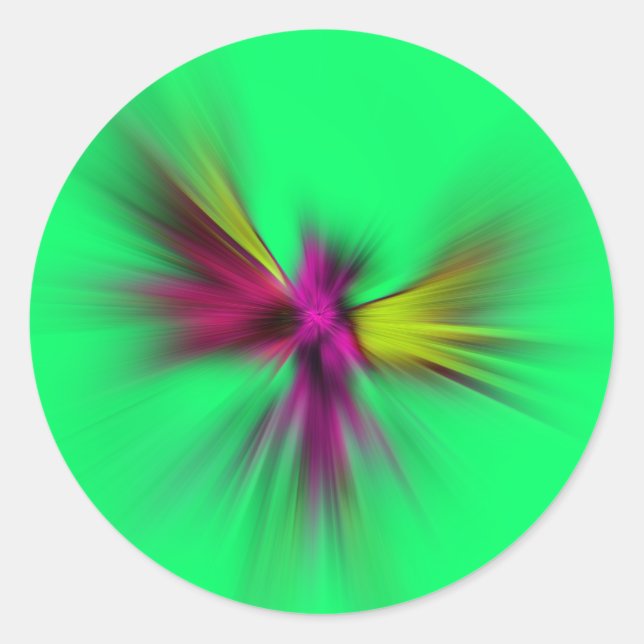 Sticker Rond Colibri (Devant)