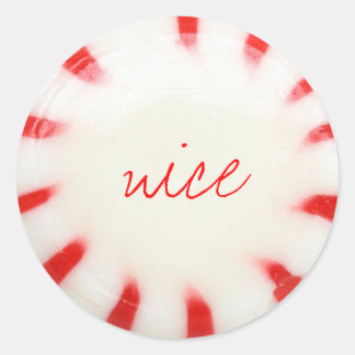 Sticker Rond collant de vacances coquin ou gentil