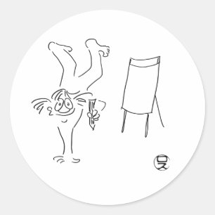 Sticker Rond Collants ronds Pippi Langbas