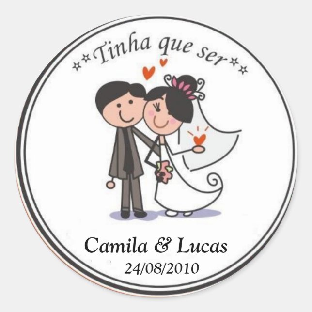 Sticker Rond Colle pour latinhas mint tu le BE (Devant)