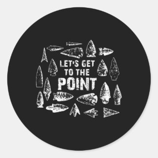 Sticker Rond Collecteur Arrowhead
