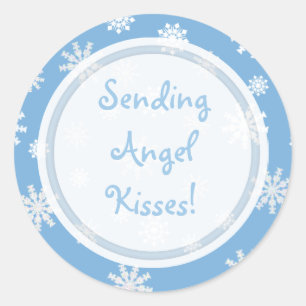 Sticker Rond Collection Angel Kisses