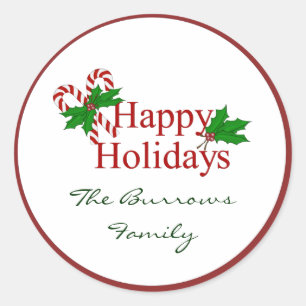 Sticker Rond Collection de sucres de canne