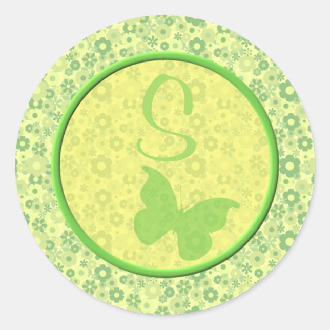 Sticker Rond Collection "Little Sprites" - Customisée (Devant)