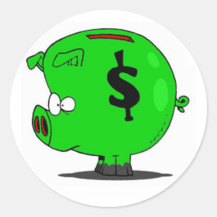 Sticker Rond Collection Piggy