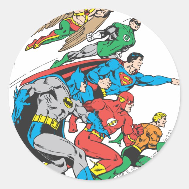 Sticker Rond Collection Super Powers™ 12 (Devant)