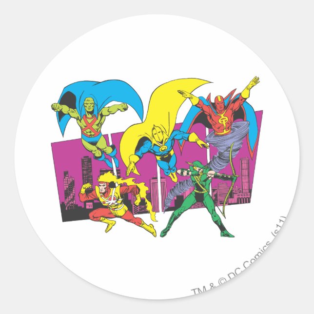 Sticker Rond Collection Super Powers™ 17 (Devant)