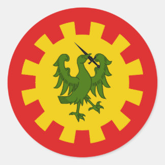 Sticker Rond College of Saint Christina Populace Badge