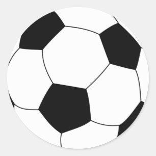 Sticker Rond Collier à balle de football