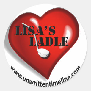 Sticker Rond Collier de Lisa Ladle