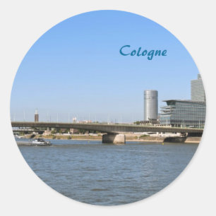 Sticker Rond Cologne