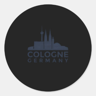 Sticker Rond Cologne Gery Koln Ger