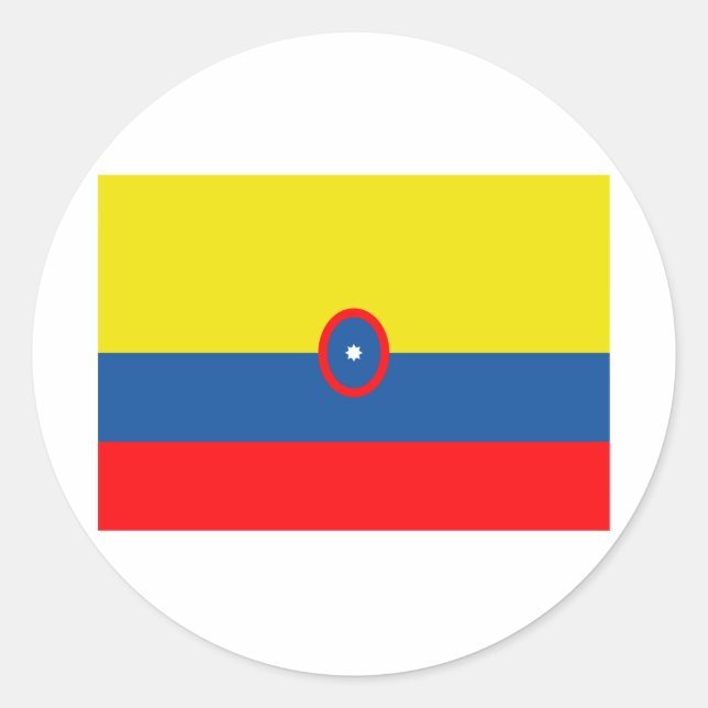 Sticker Rond Colombie (Devant)