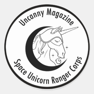 Sticker Rond Colonne du Corps des Rangers de la Unicorne spatia