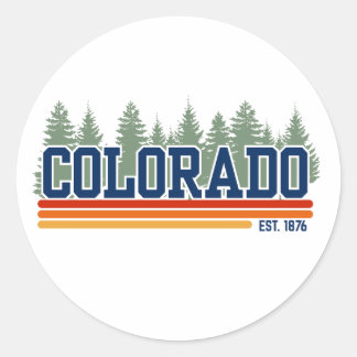STICKER ROND COLORADO