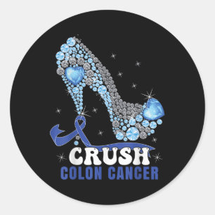 Sticker Rond Colorectal Colorectal Colon Canc