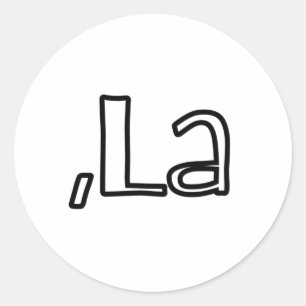 Sticker Rond Comma La Stickers, Kamala Harris 2024