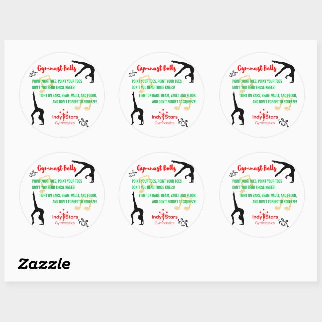 Sticker Rond Commande d'autocollant personnalisée pour Parker H (Feuille)