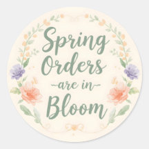 Commandes de printemps sont en fleurs bleues