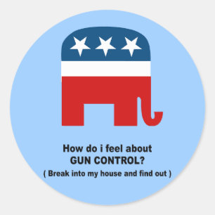 Sticker Rond Comment fais je sentez au sujet du contrôle des