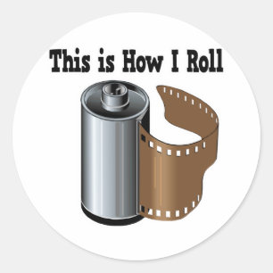 Sticker Rond Comment je lance un film