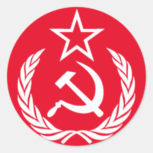 Sticker Rond communiste
