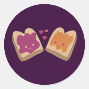Sticker Rond Compatibilité PB&J