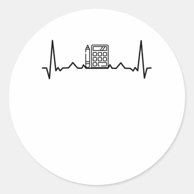 Sticker Rond Comptable (Devant)