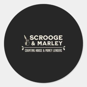Sticker Rond Comptoir de Scrooge et Marley Ens