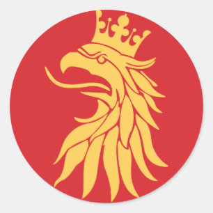 Sticker Rond Comté de Scania (Skåne)